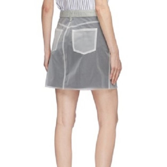 J BRAND Jeans Loria Mini Skirt in Clear Indigo - Picture 3 of 4